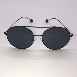 Black On Black Sunglasses w/ Case